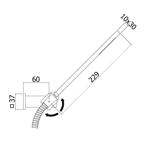 Душевой комплект Paffoni Premium хром ZDUP059CR (детальная фотография), душевые комплекты, наборы