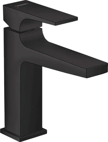 Смеситель для раковины Hansgrohe Metropol матовый черный - фото 4