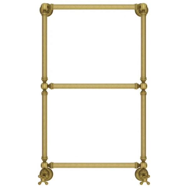 Полотенцесушитель водяной Сунержа Ренессанс 50х86 см состаренная бронза 05-0280-8650 (детальная фотография), бронза