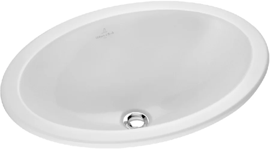Раковина Villeroy & Boch Loop & Friends 57 см альпийский белый, без покрытия CeramicPlus 61552001 (детальная фотография)