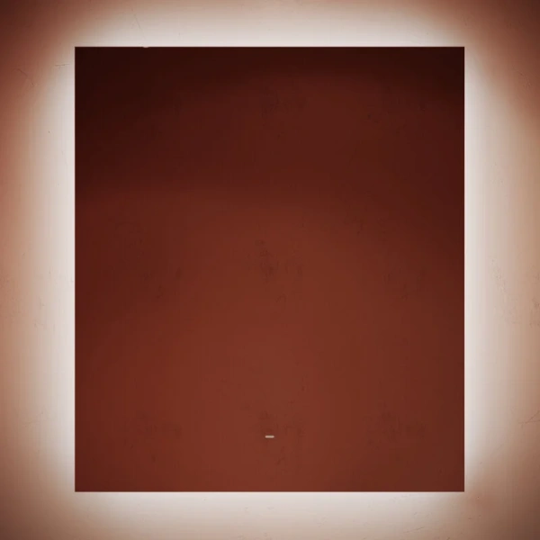 Зеркало с подсветкой Sancos Square 70 см прямоугольное SQ700 (детальная фотография), полотно