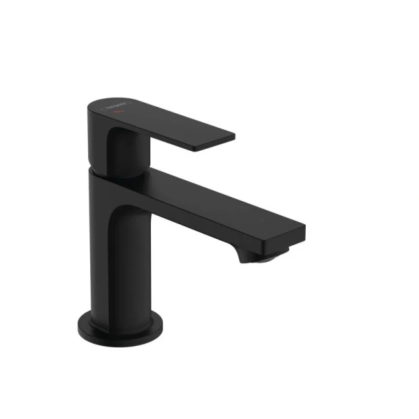 Смеситель для раковины Hansgrohe Rebris черный матовый 72585670 (детальная фотография)