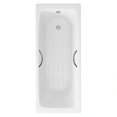 Ванна чугунная Delice Biove 170x75 c ручками