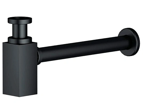 Сифон для раковины Timo черный матовый - фото 1