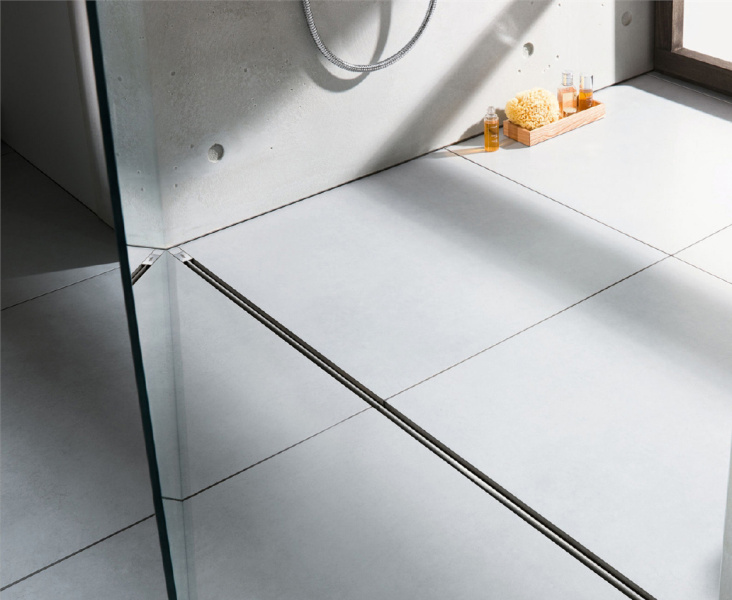 Душевой лоток для монтажа душевого поддона Viega Advantix Vario (детальная фотография), душевой лоток