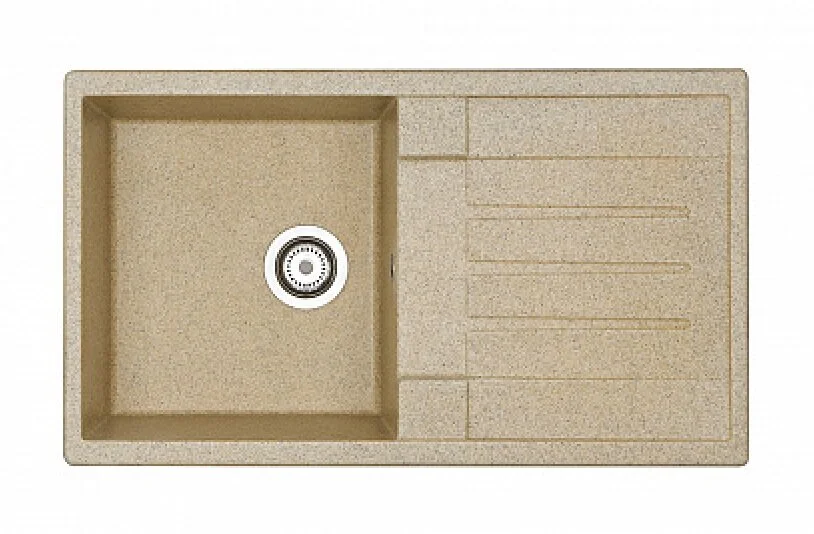 Мойка для кухни Акватон Верона 85 см песочная 1A710032VR220 (детальная фотография)