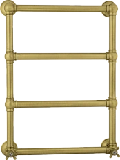 Полотенцесушитель водяной Migliore Colosseum 56х75 см бронза