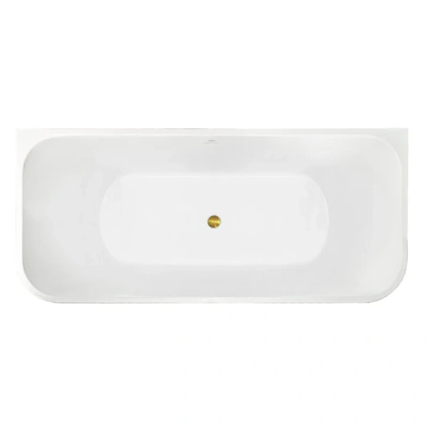 Ванна акриловая Royal Bath Riva RB610400GD, 180 x 80 см, цвет белый (детальная фотография), акриловые