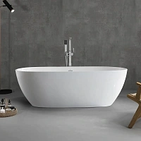 Ванна акриловая Abber AB9263-1.8, 180 x 80 см, цвет белый