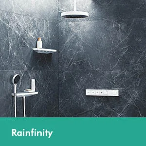 Верхний душ Hansgrohe Rainfinity белый матовый 26231700 (детальная фотография) index_1