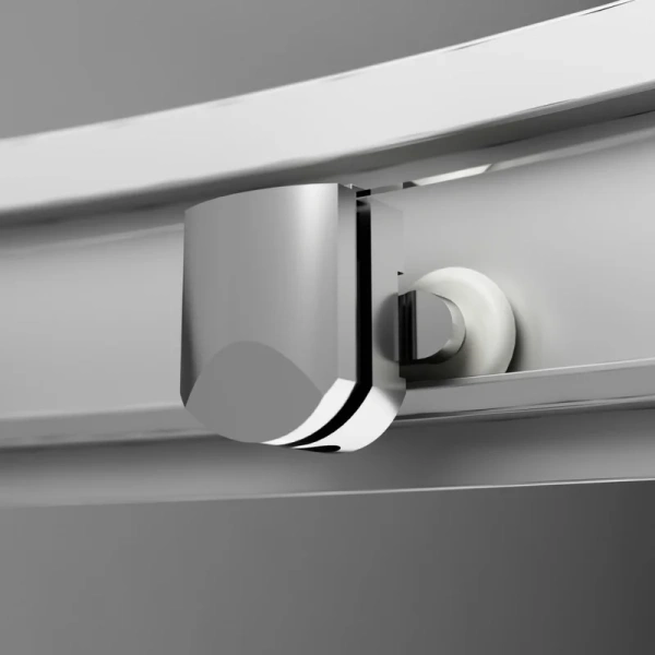 Душевой уголок Am.Pm Gem 100x100 см профиль хром матовый W90UG-401-100MT (детальная фотография), современные, hi-tech