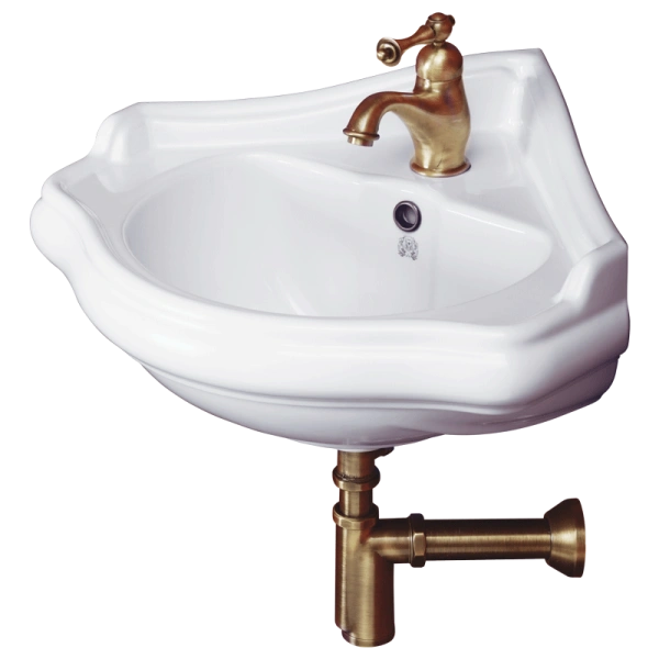 Раковина Migliore Bella 57 см угловая 20608 (детальная фотография), классические, ретро, декорированные