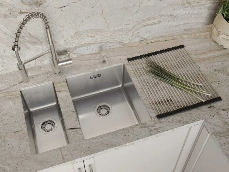 Мойка для кухни Omoikiri Tadzava 44-U/I-IN ULTRA 15 44 см нержавеющая сталь 4997114 (детальная фотография), из нержавеющей стали, стальные, металлические