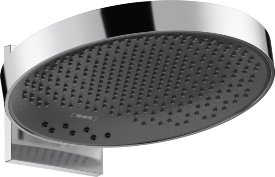 Верхний душ Hansgrohe Rainfinity 26234 с настенным разъемом (детальная фотография)