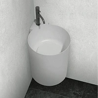 Раковина Abber Stein 42 см с отверстием под смеситель