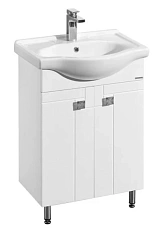 Тумба с раковиной напольная Акватон Фиджи 1A179601FG010 60 см с двумя дверками