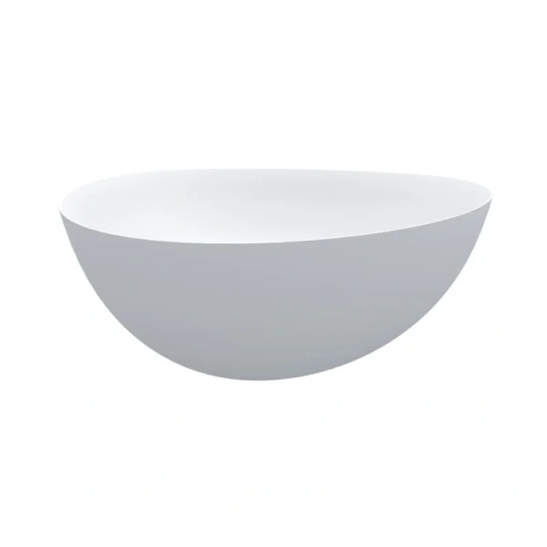 Ванна из искусственного камня Riho Ovideo 160х160 см белая B125001105 (детальная фотография)