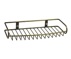 Полочка для ванной WasserKRAFT светлая бронза