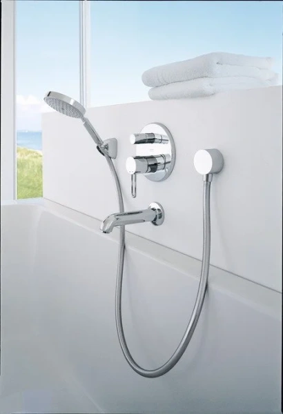 Шланговое подсоединение Hansgrohe FixFit 26453 с клапаном обратного тока (детальная фотография), в наличии, нет в наличии