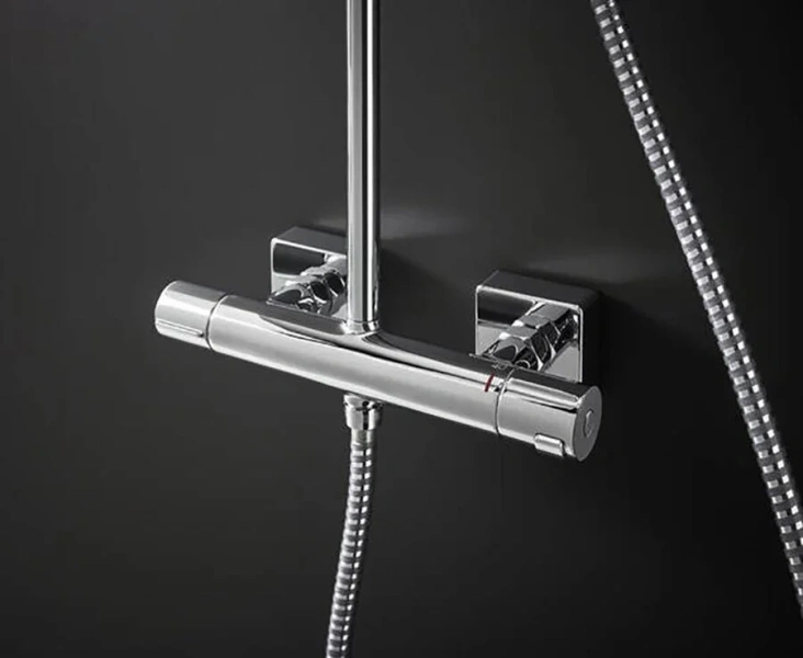 Душевая стойка Hansgrohe Vernis Shape хром 26319000 (детальная фотография) index_1