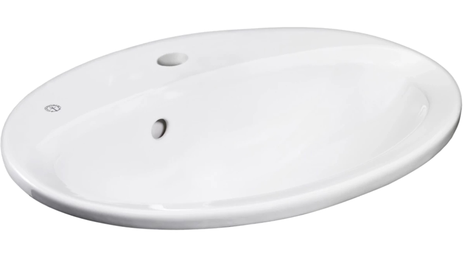 Раковина встраиваемая Gustavsberg Artic 7G285301 60.5х48.5х20 см (детальная фотография)