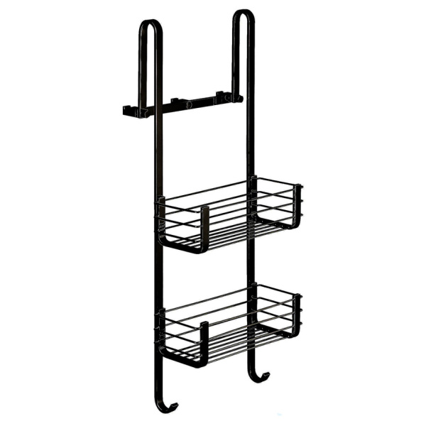 Полочка для ванной Colombo Cavalletti E Sedili B9634 на стеклянную дверь (детальная фотография), современные, hi-tech