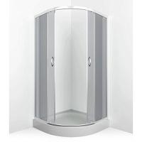 Душевой уголок, стекло тонированное, Erlit Comfort