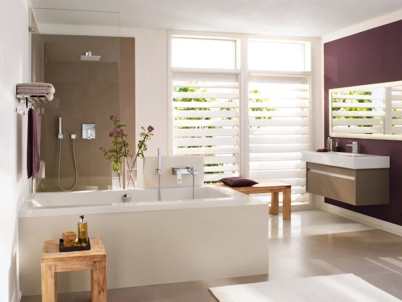 Смеситель для ванны Grohe Eurocube 19896000 (детальная фотография), скрытого монтажа, встраиваемые в стену