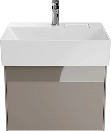 Тумба под раковину подвесная Kerama Marazzi Logica 60 см песчаная - фото 1