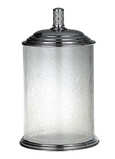 Мусорное ведро Boheme Murano декор белый