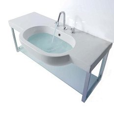 Раковина консоль Globo Bowl SC0141X