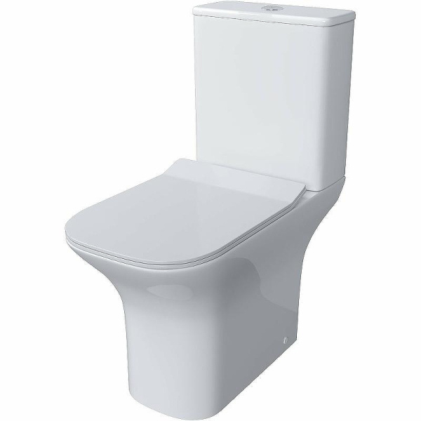 Унитаз компакт Grossman Classic с сиденьем микролифт GR-4464S (детальная фотография)