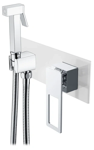 Гигиенический душ со смесителем Boheme Q 147 с внутренней частью (детальная фотография)