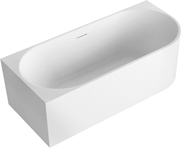 Ванна акриловая Abber AB9438-1.7 170x80 см белая (детальная фотография)