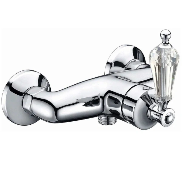 Смеситель для душа Boheme Vogue хром ручка Swarovski 224-SW (детальная фотография)