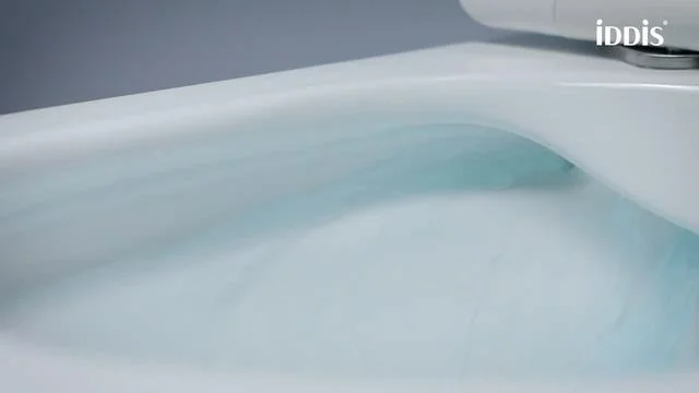 Унитаз с инсталляцией IDDIS Basic клавиша смыва черная BASC020i73 (детальная фотография), с инсталляцией