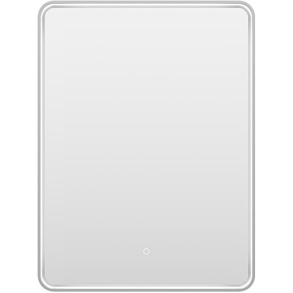 Зеркало с подсветкой Brevita Mercury 60 см платина MER-Rett6-060/80-platinum (детальная фотография), нет в наличии