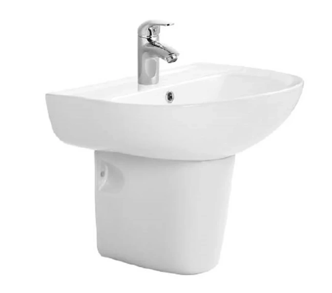 Раковина Акватек 55 см белая AQ5420-00 (детальная фотография), современные, hi-tech