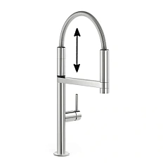 Смеситель для кухни Nobili Move MV92300/50 с гибким изливом