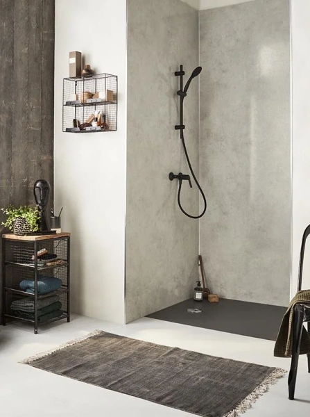 Душевой поддон Jacob Delafon Tolbiac 120x80 см черный матовый E6D331RU-NGM (детальная фотография), из искусственного камня