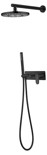 Душевой комплект Boheme Spectre черный - фото 2