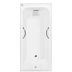 Ванна чугунная с ручками Castalia Prime 170х75х48