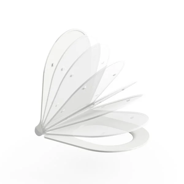 Крышка-сидение с микролифтом Ravak Chrome пластиковая X01550 (детальная фотография), в наличии