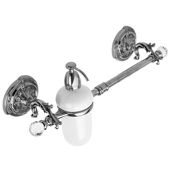 Полотенцедержатель с дозатором для жидкого мыла Art & Max ART (детальная фотография)