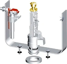 Сливной механизм Artceram Hermitage кнопка золото