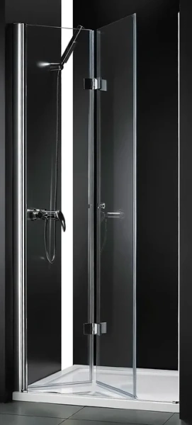 Душевая дверь Сezares Elena 100 см профиль хром ELENA-W-50/50-C-Cr (детальная фотография)