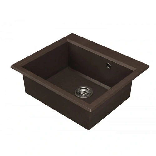 Мойка для кухни Акватон Линеа 58 см кофе - фото 8