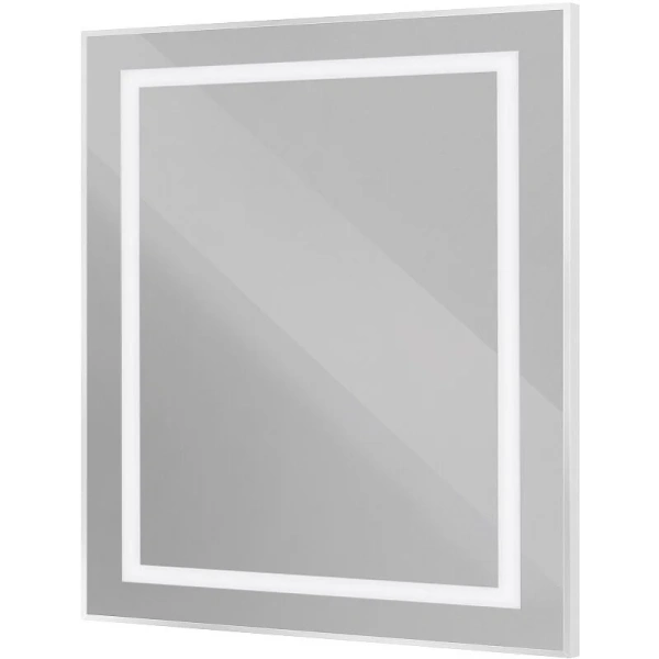 Зеркало с подсветкой BelBagno Kraft 80 см сатин SPC-KRAFT-800-800-SENS-AL (детальная фотография), с подсветкой