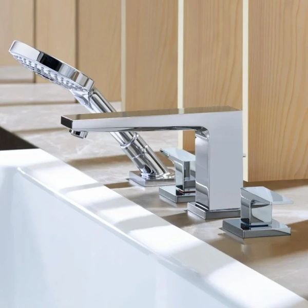 Смеситель для ванны Hansgrohe Metropol хром 32552000 (детальная фотография), современные, hi-tech