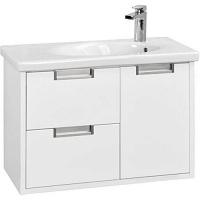 Тумба под раковину подвесная Roca Etna 80 см белый глянец